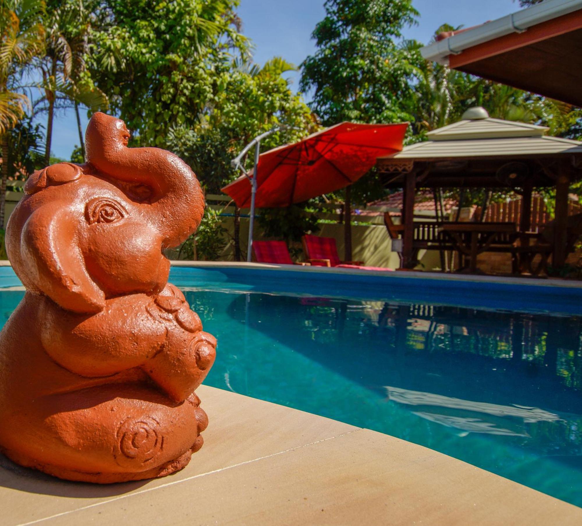 באן פה Tina'S Living Paradise - Guesthouses With Private Pool מראה חיצוני תמונה
